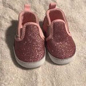 Pink glittery Vans
